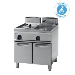Friteuse sur coffre électrique 2x13L Gamme 900