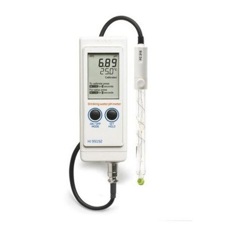 PH/°C-mètre compact étanche spécial eau potable