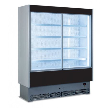 Vitrine murale tôle laquée Grpe Logé L1600 P650mm Surface Expo 2,35m²