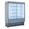 Vitrine murale tôle inox Groupe Logé L1600 P650mm Surface Expo 2,35m²