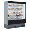 Vitrine murale tôle laquée GroupeLogé L1350 P810mm Surface Expo 2,6m²