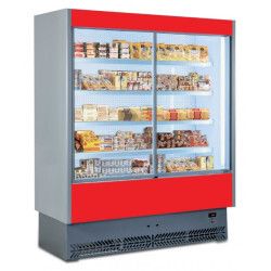 Vitrine murale tôle laquée GroupeLogé L2100 P810mm Surface Expo 4,1m²