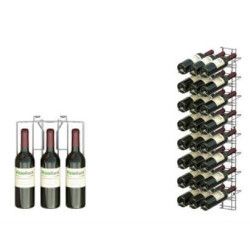 Casier A Vin Chrome Visioplus 8 Niveaux 24 Bouteilles de 75cl