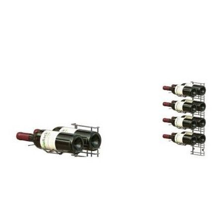 Casier A Vin Chrome Visioplan 4 Niveaux 8 Bouteilles
