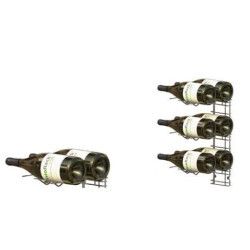 Casier A Vin Chrome Visioplan 3 Niveaux 6 Magnums