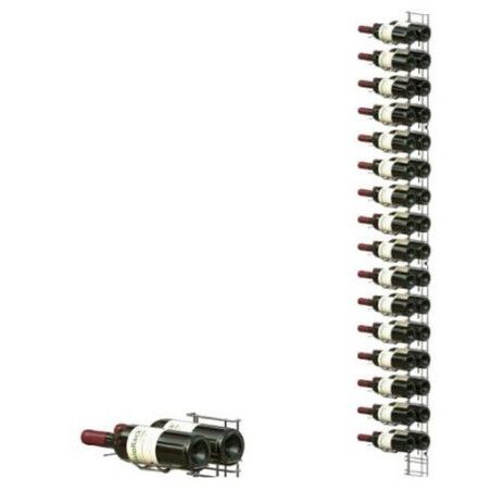 Casier A Vin Chrome Visioplan 16 Niveaux 32 Bouteilles
