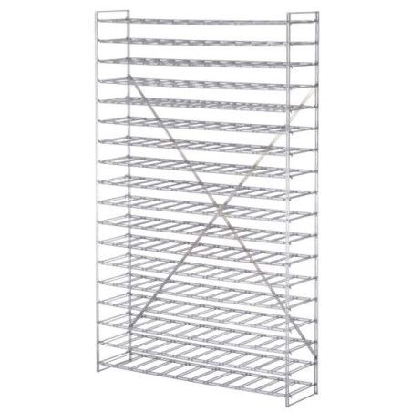 Rayon de base 1200x300x1050 mm 10 niveaux 120 bouteilles