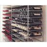 Rayon d'accolage 1200x300x1900 mm 18 niveaux 216 bouteilles