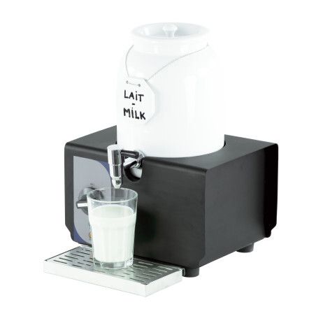 Distributeur de lait chaud en porcelaine 4L