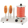 Appareil à hot-dog électrique 4 Plots