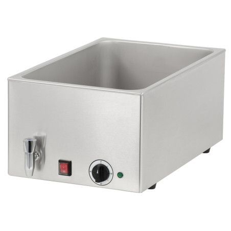 Bain-marie avec robinet de vidange GN 1/1