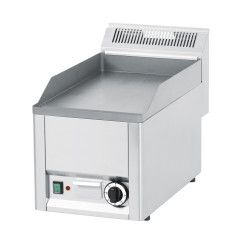 Plaque à snacker lisse en fonte 1 zone de cuisson 320x480 Puissance 3Kw