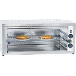 Salamandre électrique Grille 710x305mm réglable sur 3 niveaux