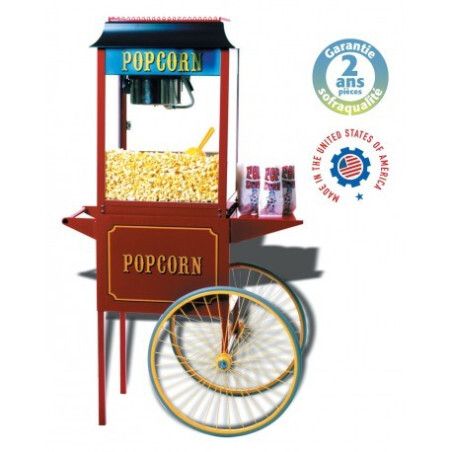 Chariot à pop-corn