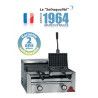 Gaufriers forain réversibles gaz 24 alvéoles 2 fers