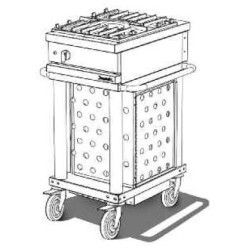 Table de cuisson gaz 1 feu mobile sans couvercle