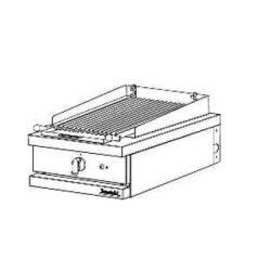 Grill gaz à pierres de lave sans couvercle à poser Petit modèle