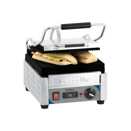 Grill Panini Petit Premium Rainurée - Rainurée avec minuteur