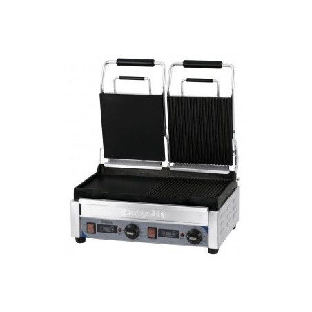 Grill Panini double Premium Mixte avec minuteur