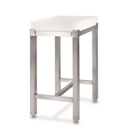 Table billot polyéthylène 500x500mm 4Pieds