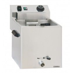 Cuiseur à pâtes électrique avec vanne de vidange - 1 panier