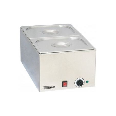 Bain-marie avec 2 x GN 1/2