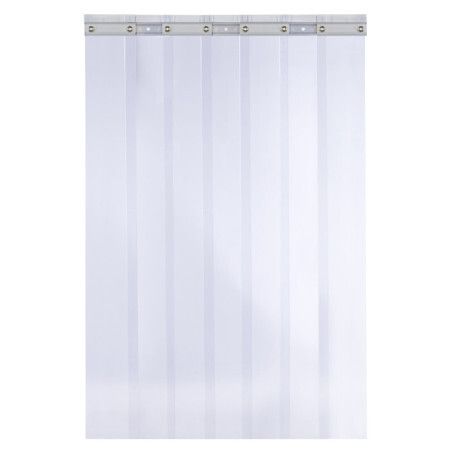 Rideau à lanières négatif