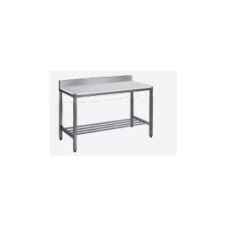 Table de découpe Adossée Dosseret Claie basse 4 Pieds 1000x600mm