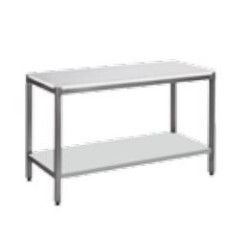 Table de découpe Centrale Etagère basse 4 Pieds 1400x700mm