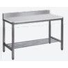 Table de découpe Adossée Dosseret Claie basse 4 Pieds 1200x600mm