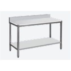 Table de découpe Adossée Dosseret Etagère 4 Pieds 1200x725mm