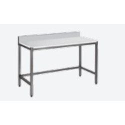 Table de découpe Adossée Dosseret 4 Pieds 1400x725mm