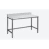 Table de découpe Adossée Dosseret 4 Pieds 1600x725mm