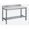 Table de découpe Adossée Dosseret Claie basse 4 Pieds 1200x725mm