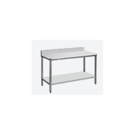 Table de découpe Centrale Etagère basse 4 Pieds 1900x700mm