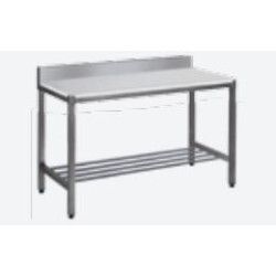 Table de découpe Adossée Dosseret Claie basse 4 Pieds 1900x725mm
