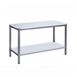 Table de découpe Centrale Etagère basse 4 Pieds 1000x600mm