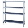 Rayonnage 6622 4 Niveaux Dim L  1077  P 560 H 1685mm