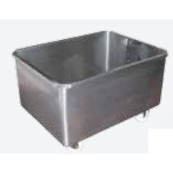 Bac roulant inox 210 litres