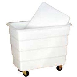 Bac roulant de trempage polyéthylène 140 litres avec couvercle