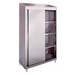 Armoire inox de rangement 1200mm portes coulissantes