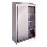 Armoire inox de rangement 1400mm portes coulissantes