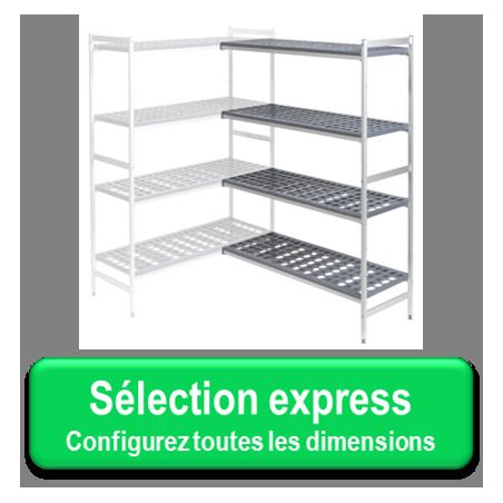 Rayonnage Fermod 5711 Configuration en L