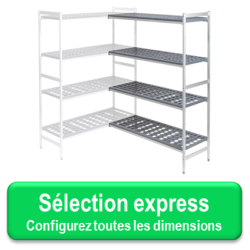 Rayonnage Fermod 6611 Configuration en L