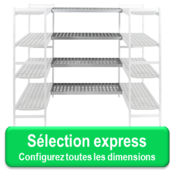 Rayonnage Fermod 6611 Configuration en U