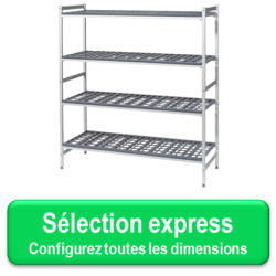 Rayonnage Fermod 6611 Configuration Linéaire