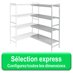 Rayonnage Fermod 6811 Configuration en L