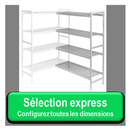 Rayonnage Fermod 6811 Configuration en L