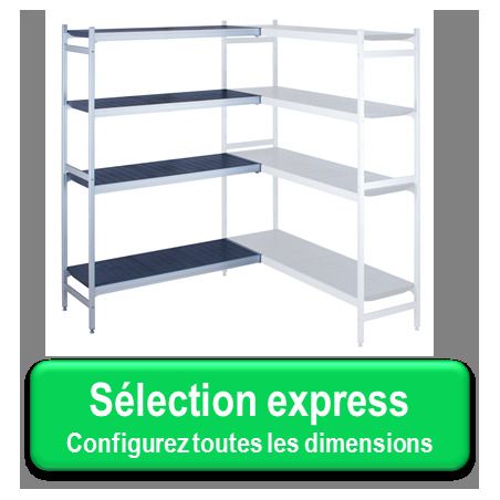Rayonnage Fermod 6622 Configuration en L