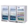 Arrière-bar Ext Inox Groupe Logé 3 Portes coulissantes vitrées 320L